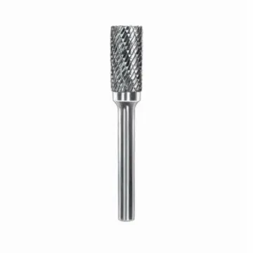 SGS Pro® 11203 Universal SB Imperial Carbide Burr, Cylindrical - With End Cut (Shape SB) Head, 1 in Dia Head, 1 in L of Cut, 2-3/4 in OAL, Double Cut