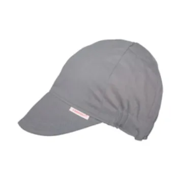 Comeaux® 2000E Reversible Bump Cap, Universal, Gray, Cotton, Elastic Suspension