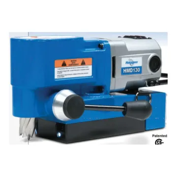 Hougen® 0130101 HMD130 Portable Ultra Low Profile Magnetic Drill, 7/16 to 1-3/8 in Chuck, 9 in L x 4 in W Drill to Center From Base, 115 VAC