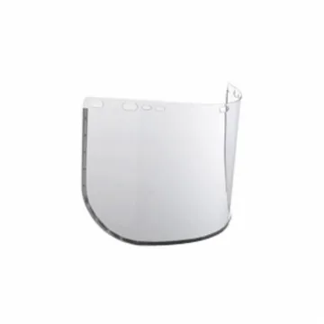 JACKSON SAFETY® 29078 F30 C Shape Bound Face Shield Window, Clear, Acetate, 8 in H x 12 in W x 0.04 in THK Visor, For Use With Headgear and Hard Hat Interchange System, ANSI Z87.1, CSA Z94.3