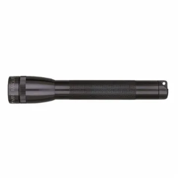 MAGLITE® M2A01H Industrial Flashlight, Incandescent Bulb, Aluminum Housing, 14 Lumens Lumens