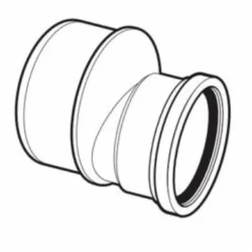 IPEX® 429621, 8 x 4 in nominal, Spigot x Gasket end style, PVC