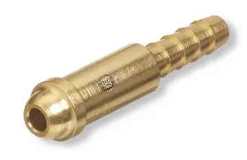 Western Enterprises® AW-18 Inert Arc Nipple Brass Inert Arc Nipple, 3/16 in Nominal, Brass, Domestic
