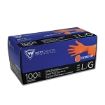 Picture of PIP® PosiGrip™ 2940/2XL Disposable Gloves, 2XL, Nitrile, Orange, 9-3/8 in L, Non-Powdered, Textured, 7 mil THK, Application Type: Industrial Grade, Ambidextrous Hand