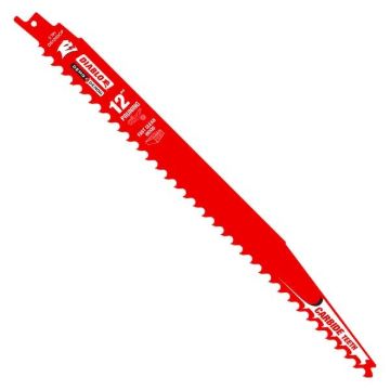 Diablo® DS1203CP3 Reciprocating Saw Blade, 12 in L 2 in W, 3 TPI, Steel Body, Universal Tang
