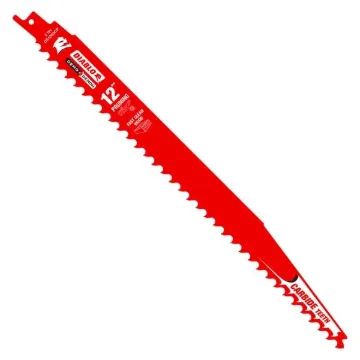 Diablo® DS1203CP3 Reciprocating Saw Blade, 12 in L 2 in W, 3 TPI, Steel Body, Universal Tang