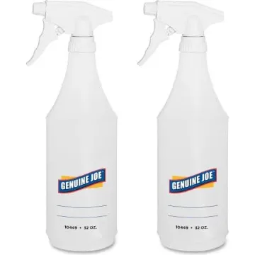 Global Industrial GJO10449 Adjustable Spray Bottle, 32 oz Capacity, 13 in L, Plastic, Clear