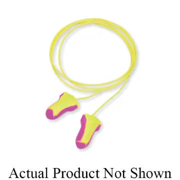 Howard Leight by Honeywell LL-30 Laser Lite® Corded Single Use Ear Plug, 32 dB Noise Reduction, Contoured T-Shape Shape