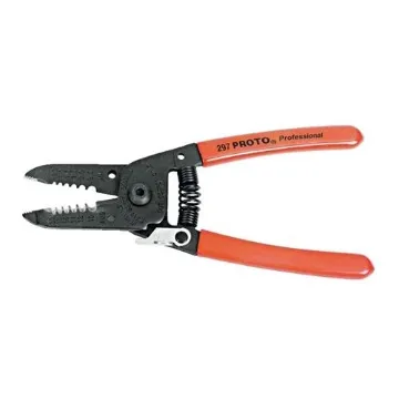 Proto® J297 Manual Wire Stripper Plier, 20 to 10 AWG Solid/Stranded Cable, 6-1/16 in OAL