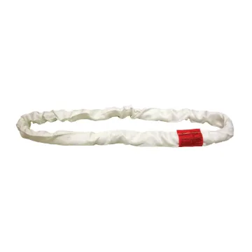 Lift-All® Tuflex™ EN180X8 Endless Round Sling, 8 ft L, 16800 lb, Polyester, White