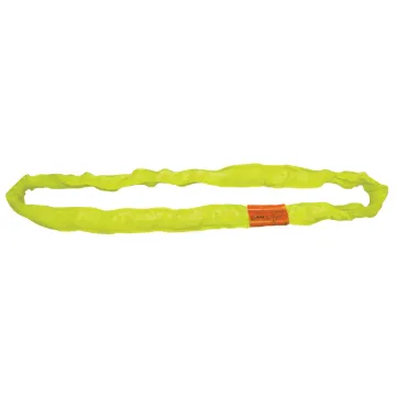 Lift-All® Tuflex™ EN90X3 Endless Round Sling, 3 ft L, 8400 lb, Polyester, Yellow