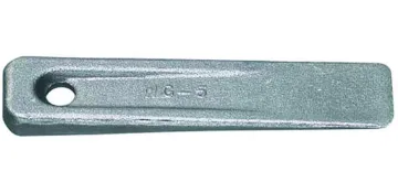 Williams® JHWWG-6 Heavy Duty Set-Up Wedge, 6 in L x 1-1/4 in W x 3/4 in H, Forged Steel