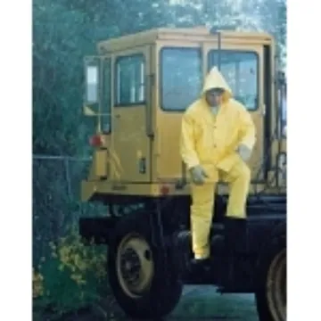 Picture of MCR Safety 3003XL Wizard Cyclone 3003 3-Piece Rainwear suit, Unisex, XL, Yellow, Nylon/PVC, 50 in Waist, 29-1/2 in L Inseam, Detachable Hood