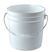 Picture of Cincinnati 227011 Bucket, 1 gal Capacity, Plastic, White/black