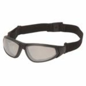 Picture of Pyramex® GB4080ST XSG® Dual Lens Protective Goggles, Anti-Fog Clear Lens Polycarbonate Lens, Yes UV Protection, Polyester Strap, ANSI Z87.1, CE EN 166, CAN/CSA Z94.3-07