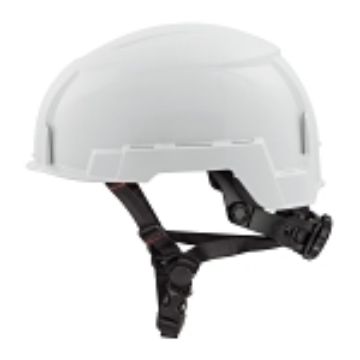 Picture of Milwaukee® 48-73-1301 Adjustable Safety Helmet, LEXAN™ Polycarbonate, Padded Suspension, ANSI Electrical Class Rating: Class E, ANSI Impact Rating: Type II, Swing Wheel Ratchet Adjustment