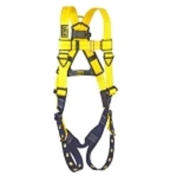 3M™ DBI-SALA® 7012815205 Delta™ Safety Harness, 420 lb Load, Repel™ Polyester Strap, Tongue Chest Strap Buckle, Stainless Steel Hardware, Yellow
