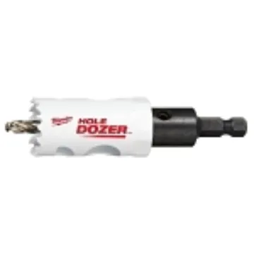 Milwaukee® HOLE DOZER™ 49-56-9611 Hole Saw, 1-1/8 in Dia, 1-5/8 in D Cutting, Bi-Metal/8% Cobalt Cutting Edge