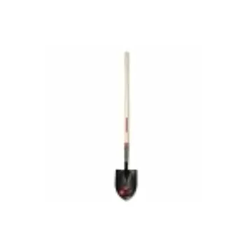 True Temper® 2585600 Shovel, Steel Blade, 8.75 in W Blade, Round Blade Point, 45 in L Handle