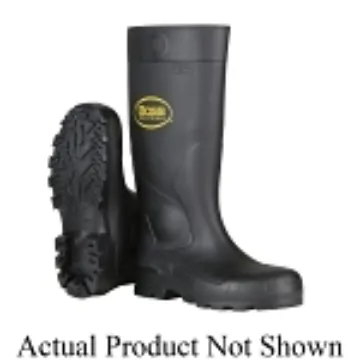 Boss® 382-810/11 Slip-On Boots, 11 in, 16 in H, Steel Toe, PVC Upper, PVC Outsole, Resists: Water, ASTM F2413-18 M/I/C