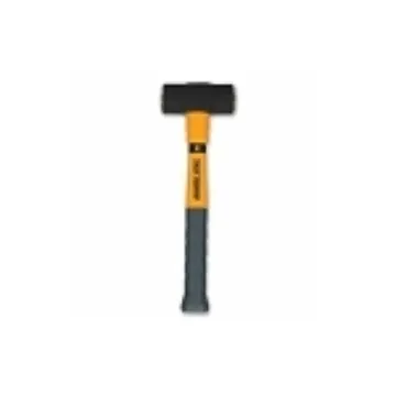 True Temper® 20184500 Hammer, 15 in OAL, 4 lb Head Forged Steel Head, Fiberglass Handle