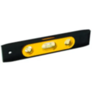 Stanley® 42-264 Magnetic Torpedo Level, 9 in L, 3 Vials, ABS, (1) Plumb/(1) Top Read Level/(1) 45 deg Vial Position, 0.005 in Accuracy