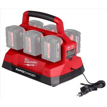 Milwaukee  48-59-1809 Rapid Charger, Li-Ion Battery, (2) Batteries, For Use With Li-Ion Batteries