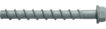 HILTI 2411276 Screw Anchor, 3/4 in Dia, 7 in OAL, Steel