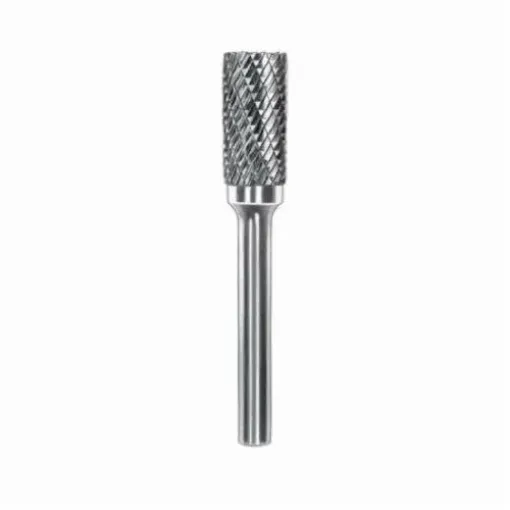 ATA SGSPRO 10328 Universal SB Imperial Carbide Burr, Cylindrical Head, 3/16 in Dia Head, 5/8 in L of Cut, 2 in OAL, Double Cut
