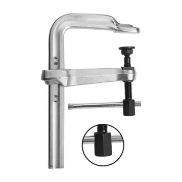 Bessey® 7200S-36 Extra Heavy Duty F-Style Bar Clamp, 8 in D Throat, 36 in Clamping, Replaceable Swivel