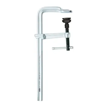 Bessey® SQ-8 Regular Duty F-Style Bar Clamp, 5-1/2 in D Throat, 8 in Clamping, Replaceable Swivel