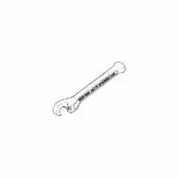Bergman 100 Spanner Wrench, 5/8 in Capacity, 8 in OAL, Aluminum Magnesium
