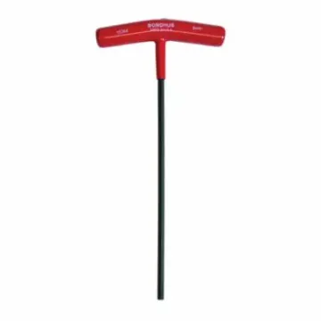 Bondhus® 15364 Chamfered Hex Key, Ergonomic T-Handle Handle, Protanium® High Torque Steel, ProGuard™