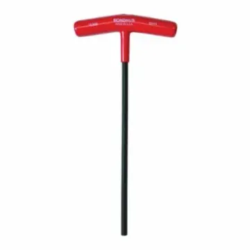 Bondhus® 15368 Chamfered Hex Key, Ergonomic T-Handle Handle, Protanium® High Torque Steel, ProGuard™