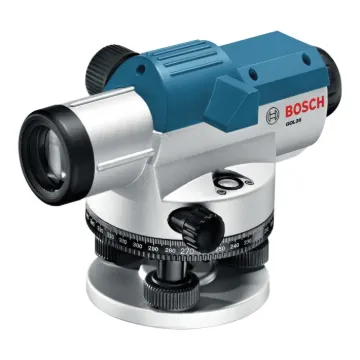 Bosch GOL 26 Magnetically Dampened Compensator Automatic Optical Level, 330 ft, Magnification 26X, /-1/16 in