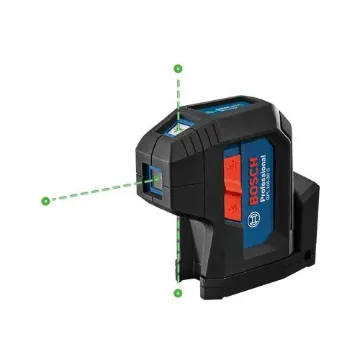 Bosch GPL100-30G Point Laser, ±1/8 in Accuracy, 3 Beams