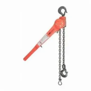 CM® 4060 640 Lever Chain Hoist, 0.75 ton Load, 10 ft H Lifting, 58 lb Rated, 11 ft L Chain, 1-1/32 in Hook Opening