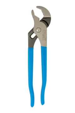 Channellock® 422 Groove Joint Plier, 1-1/2 in Nominal, 1.12 in L x 0.47 in THK 1080 High Carbon Steel V-Shape Jaw, 9-1/2 in OAL