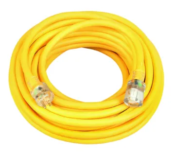 Southwire® 2689SW0002 Type SJTW Extra Heavy Duty Extension Cord With Lighted End, 125 V AC, (3) 10 AWG Copper Conductor, 100 ft L