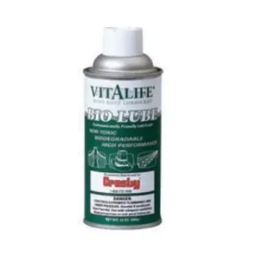 Crosby® 1039004 Vitalife® 410 BIO-LUBE Wire Rope Lubricant, 12 oz Can, Aerosol Can, Light Yellow