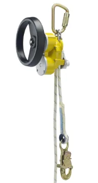 3M™ DBI-SALA® 7100207461 R550 Controlled Descent Positioning Device, 620 lb Weight Capacity, Kernmantle Line, Aluminum Hardware, ANSI/ASSP Z359.9-2021, CSA Z259.2.3-12