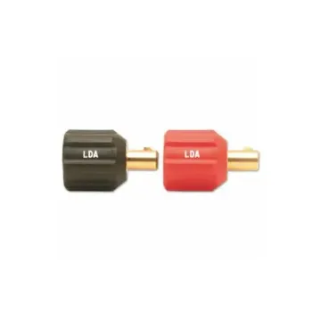 Lenco 5335 Adapter Machine Plug Adapters, Black / Red