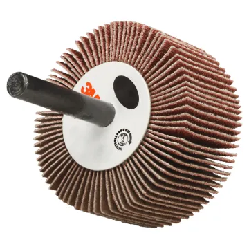 3M™ 7100178229 Type 83 Mounted Flap Wheel, 2 in Dia Wheel, 1 in W Face, 1/4 in Dia Shank, 60 Grit, Medium Grade, Aluminum Oxide Abrasive