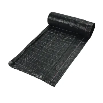 Mutual 1776-45-3614 Wire Backed Silt Fence With 14 ga Wire Mesh, 100 ft L x 48 in H, Woven Polypropylene Fabric, Black