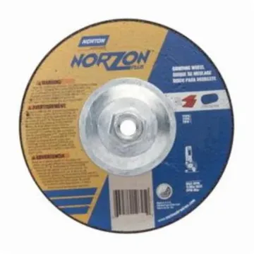 Norton® Gemini® RightCut™ 66252841907 All Purpose Cut-Off Wheel With Quick-Change Hub, 7 in Dia x 3/32 in THK, 24 Grit, Aluminum Oxide Abrasive