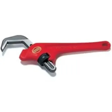 RIDGID  31305 Hex Wrench, 1-1/8 to 2-5/8 in Pipe, 9-1/2 in OAL, Hex Jaw, Cast Iron Handle, Knurled Nut Adjustment