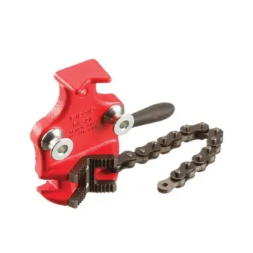 RIDGID  40215 Top Screw Bench Chain Vise, 1/2 to 8 in Pipe