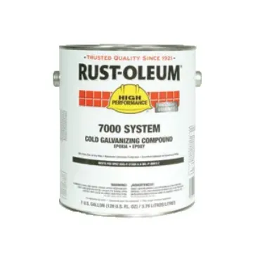 Rust-Oleum  206194T 7000 System 1-Component Cold Galvanizing Compound, 1 qt, Gray, 310 to 440 sq-ft/gal Coverage