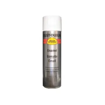 Rust-Oleum  V2192838 V2100 System Enamel Spray Paint, 15 oz Container, Liquid Form, White, 12 to 20 sq-ft/can Coverage