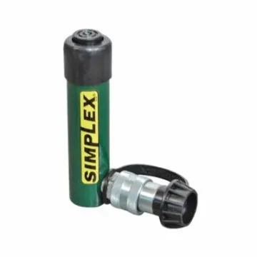 Simplex  R102 R Series Multi Purpose Single Acting Spring Return Hydraulic Cylinder, 10 ton Capacity, 1.69 in Dia Bore, 2.13 in L Stroke, 4.78 in H Retract, 1-1/2 in Dia Rod, 10000 psi